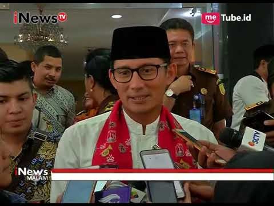 Sandiaga Mecanangkan Pembangunan Stadion untuk Persija Berkelas Old Trafford - iNews Malam 19/10
