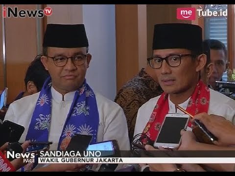 Jawaban Anies-Sandi Terkait Banjir DKI Jakarta - iNews Pagi 20/10