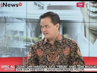 Susunan Berbahasa Anies Dalam Pidato Tidak Masalah - Special Report 18/10