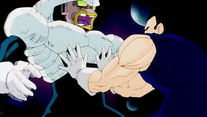 Dragon Ball Z - Vegeta fait rôtir Pui Pui