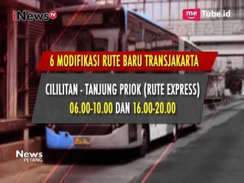 Inilah Jalur Rute Baru Transjakarta yang Telah Dimodifikasi - iNews Petang 21/10
