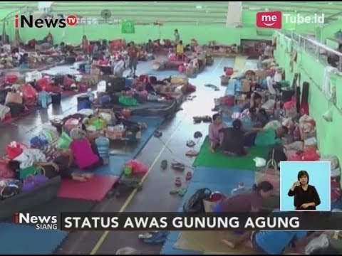 Kondisi Terkini Pengungsi Gunung Agung di Gor Swecapura - iNews Siang 21/10