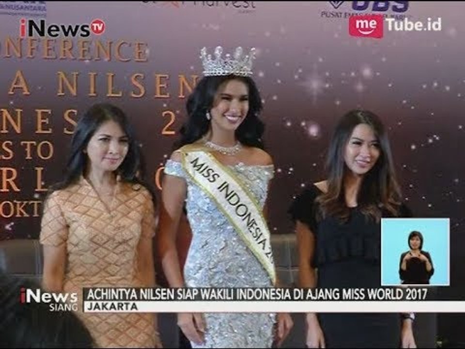 Achintya Nilsen Siap Wakili Indonesia di Ajang Miss World 2017 - iNews Siang 21/10