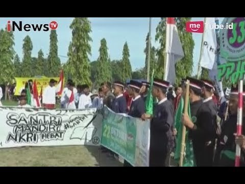 Ribuan Santri di Berbagai Daerah Gelar Peringatan Hari Santri Nasional - iNews Malam 22/10