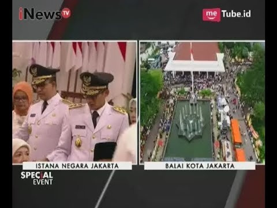 Balaikota Sudah Dipenuhi Warga untuk Menyambut Kedatangan Anies - Sandi - Special Event 16/10