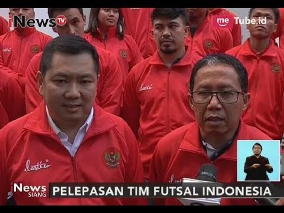 HT Lepas Langsung Tim Futsal Indonesia untuk Bertanding di Piala AFF - iNews Siang 23/10