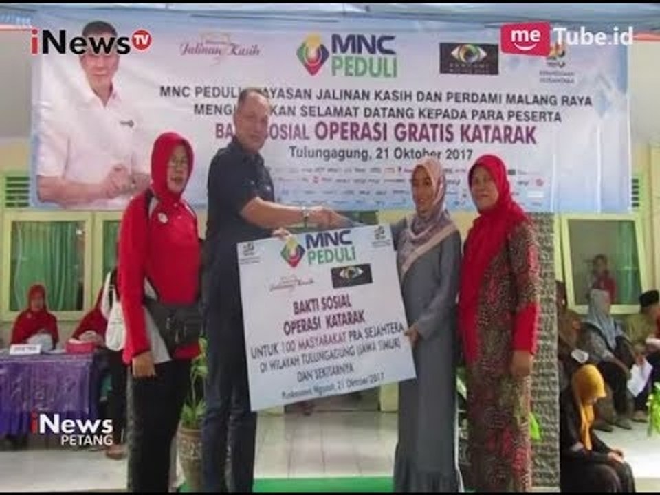 MNC Peduli Gelar Bakti Sosial Operasi Katarak Gratis - iNews Petang 23/10