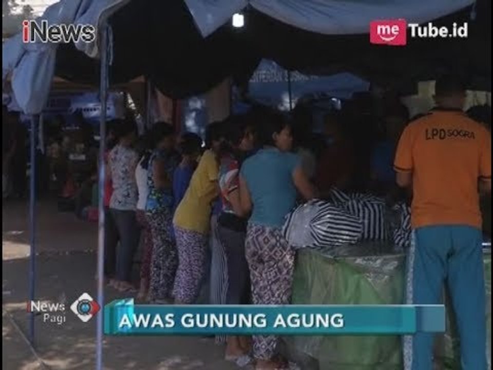 Total Pengungsi Erupsi Gunung Agung Mencapai 90 Ribu - iNews Pagi 04/12