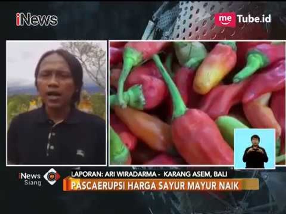 Pasca Gunung Agung Erupsi, Harga Sayur Mayur Naik - iNews Siang 05/12