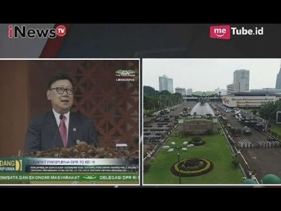 Mendagri Katakan Presiden Jokowi Setuju Pengesahan Perppu Ormas Menjadi UU - Special Report 25/10