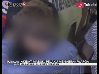 Mabuk!! Seorang Oknum Wartawan Tabrak Warga & Ancam Dengan Sajam - iNews Pagi 25/10