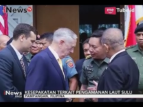 Menteri Pertahanan Indonesia Kembali Bertemu Menteri Pertahanan AS di Filipina - iNews Pagi 26/10
