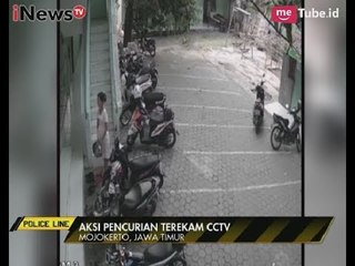 Aksi Ibu Hamil Mencuri Helm di Masjid Terekam CCTV di Mojokerto - Police Line 26/10