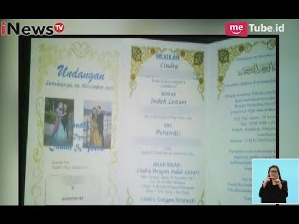 Melanggar UU, Pernikahan Pria Dengan 2 Wanita Sekaligus Terancam Gagal - iNews Siang 26/10