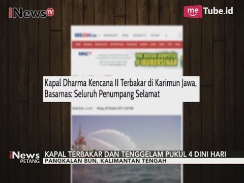 119 Penumpang Korban Kapal Dharma Kencana II yang Tenggelam Berhasil Dievakuasi - iNews Petang 29/10