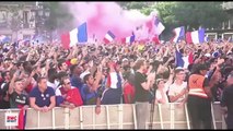 France - Belgique : La Marseillaise frisson de la fan zone à Paris