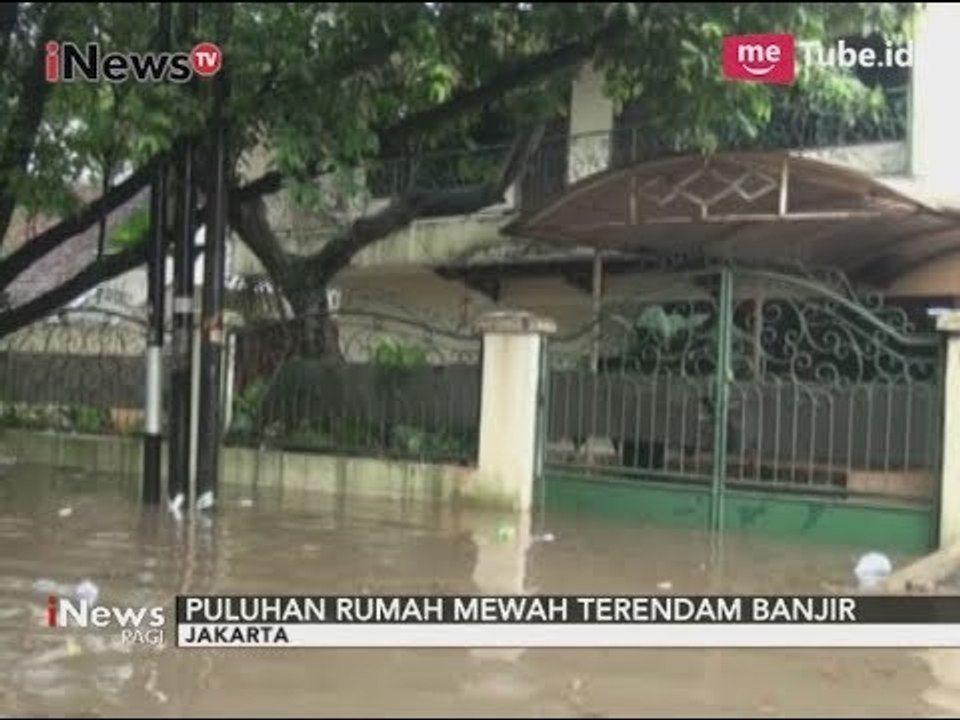 Kali Hang Lekir Meluap, Puluhan Rumah Mewah Terendam Banjir - iNews Pagi 29/10