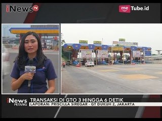 Pantauan Hari Pertama Pemberlakuan Transaksi Non Tunai di GT Dukuh 2 - iNews Petang 31/10