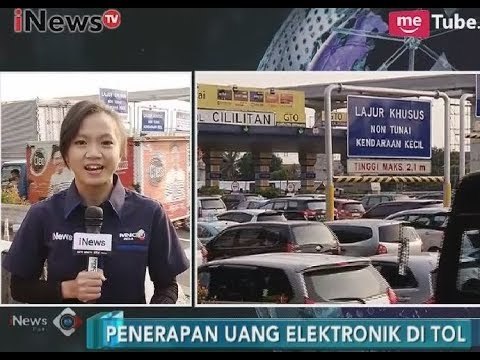Penerapan Pembayaran Elektronik, Gerbang Tol Cililitan Terlihat Padat Merayap - iNews Pagi 01/11