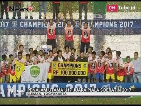 Ceremony Penyerahan Medali dan Piala Soeratin 2017 - iNews Malam 28/10