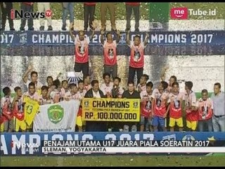 Ceremony Penyerahan Medali dan Piala Soeratin 2017 - iNews Malam 28/10