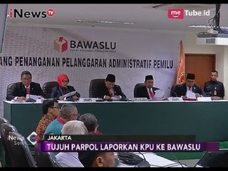 Download Video: Tak Lolos Menjadi Peserta Pemilu, 7 Parpol Laporkan KPU ke Bawaslu - iNews Sore 01/11