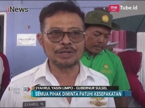 Inilah Tanggapan Gubernur Sulsel Usai Demo Penolakan Transportasi Online - iNews Pagi 02/11