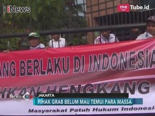 Inginkan Kesejahteraan, Para Pengemudi Online Demo di Depan Kantor Grab - iNews Pagi 02/11