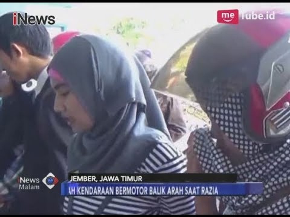 Pengendara Motor Ini Menangis Saat Terjaring Razia Operasi Zebra - iNews Malam 02/11