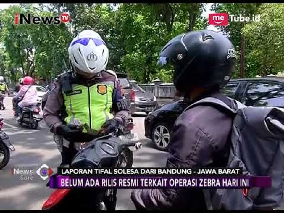 Pantauan Operasi Zebra Lodaya 2017 di Kawasan Bandung - iNews Sore 01/11