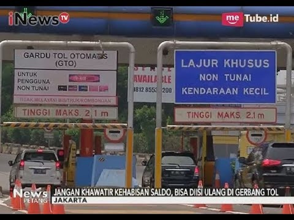 Sistem Transaksi Non Tunai Berlaku, Berikut Solusi Jika Saldo Kartu Habis - iNews Petang 31/10