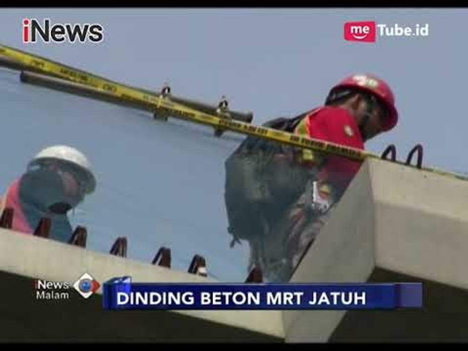 Pasca Diperiksa, PT MRT Akui Ada Kelalaian Pemasangan Dinding Beton - iNews Malam 04/11
