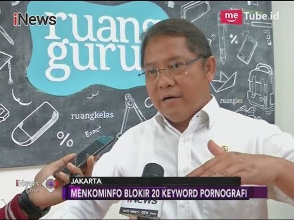 Menkominfo: 20 "Keyword" Pornografi Sudah Diblokir - iNews Sore 06/11