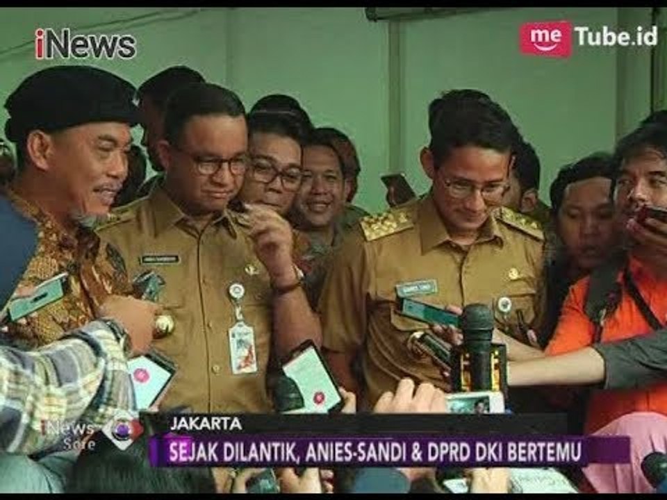 Akhirnya Anies-Sandi & DPRD DKI Jakarta Bertemu - iNews Sore 06/11