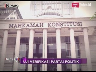 Uji Verifikasi Parpol, Sejumlah Pihak Minta MK Ambil Keputusan Pasal 173 Ayat 3 - iNews Sore 06/11