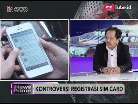 Registrasi Sim Card, Ijin Operator Bisa Dicabut Jika Data Pelanggan Bocor - iNews Prime 06/11