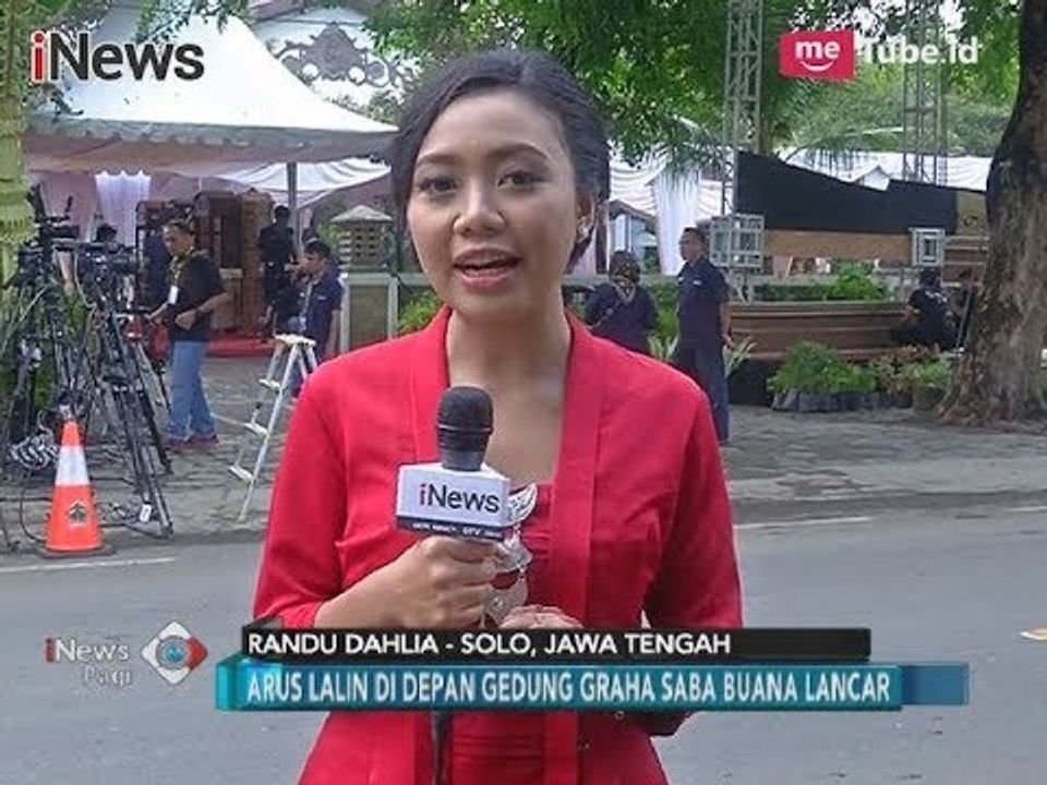 Suasana Gedung Graha Saba Buana Jelang Prosesi Siraman di Gedung Graha Saba Buana - iNews Pagi 07/11