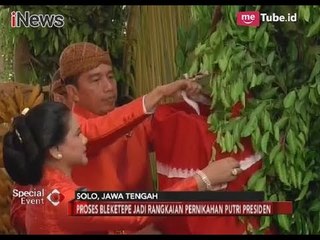 Presiden Jokowi Memasang Langsung Prosesi Bleketepe di Kediamannya - Special Event 07/11