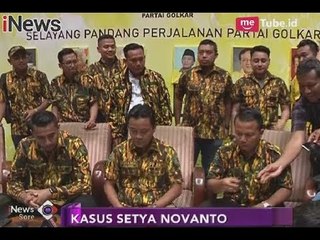Tersebar SPDP Dari KPK, AMPG Tetap Akan Dukung Setya Novanto - iNews Sore 07/11