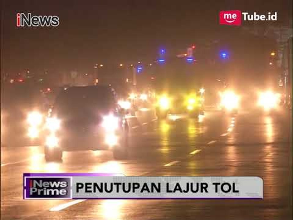 Proyek Tol Layang Jakarta-Cikampek 2 Berdampak Penutupan Sementara 1 Lajur Tol - iNews Prime 07/11