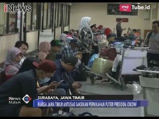 Pernikahan Anak Presiden Berdampak Pada Antusias Warga yang Ingin Melihat - iNews Malam 07/11