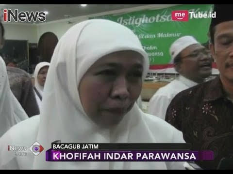 Khofifah Indar Belum Menyebutkan Calon Pendampingnya untuk Maju Pilgub Jatim - iNews Sore 07/11