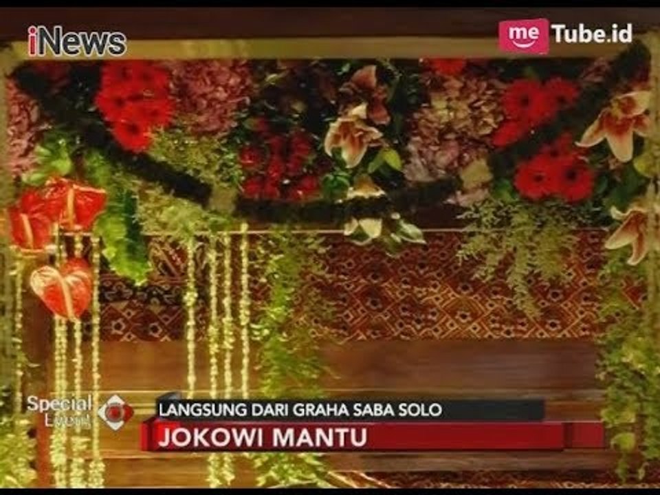 Makna Dekorasi di Pernikahan Putri Presiden Jokowi - Special Event 07/11