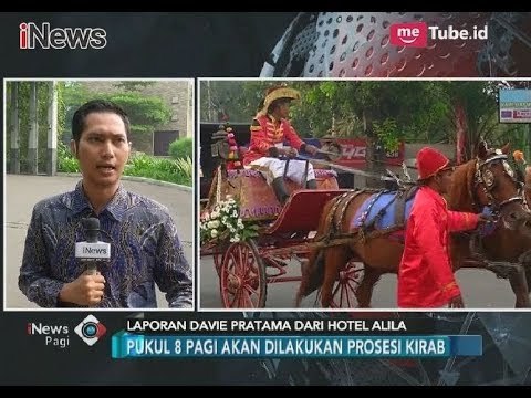 Laporan dari Hotel Alila Solo Jelang Prosesi Kirab Menggunakan Kereta Kencana - iNews Pagi 08/11