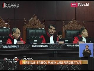 Verifikasi Parpol Calon Peserta Pemilu Masih Menjadi Perdebatan Masyarakat - iNews Siang 09/11