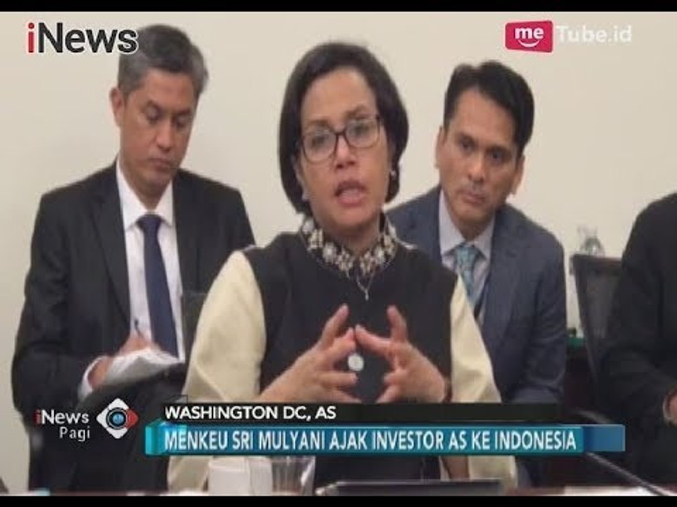 Menkeu Mengajak Investor AS Berinvestasi di Indonesia - iNews Pagi 09/11