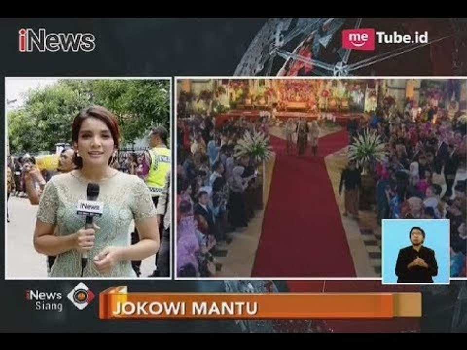 Laporan Suasana di Luar Graha Saba Buana Usai Prosesi Akad Nikah - iNews Siang 08/11