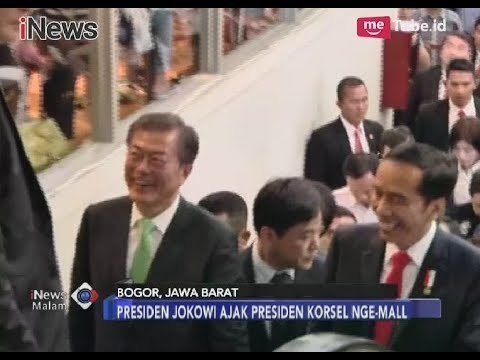 Presiden Jokowi Ajak Presiden Korsel ke Mall di Bogor & Belikan Baju Batik - iNews Malam 09/11
