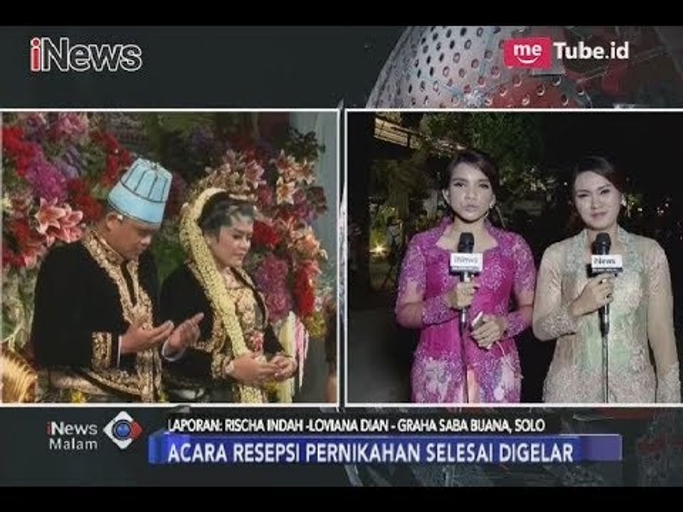 Pintu Gerbang Graha Saba Buana Telah Ditutup Usai Acara Resepsi Selesai - iNews Malam 08/11