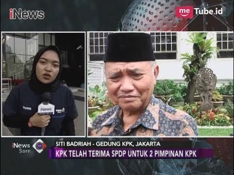 KPK Akui Pimpinannya Kerap Dilaporkan Saat Usut Kasus Besar - iNews Sore 09/11